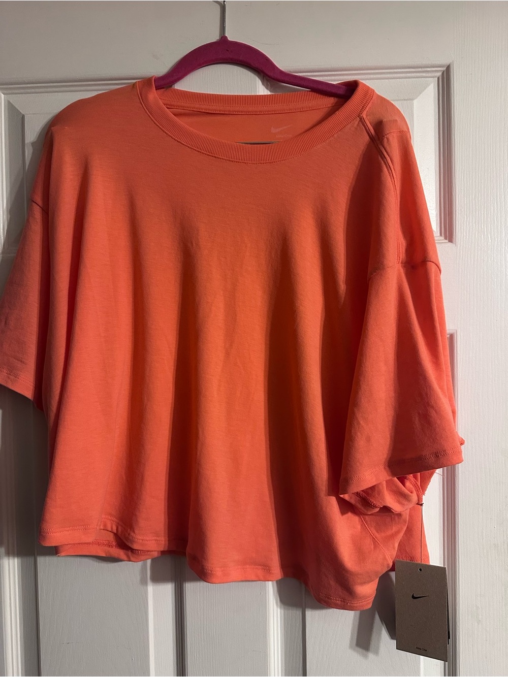 Nike Women’s Cropped TShirt XXL Orange NWT